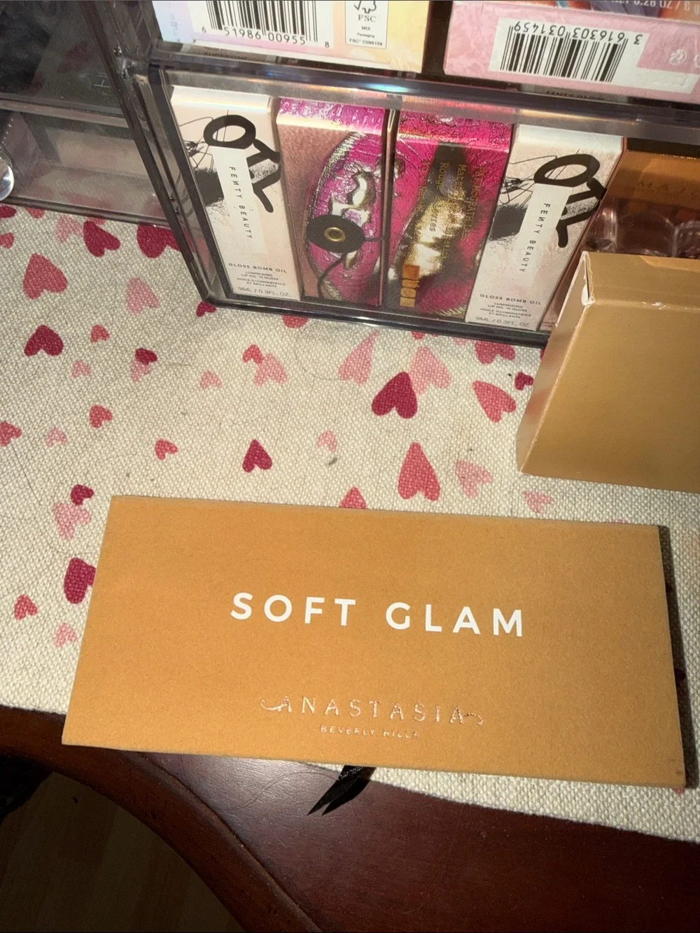 Anastasia Soft Glam Eyeshadow Palette - Warm Neutral Pink & Gold Tones